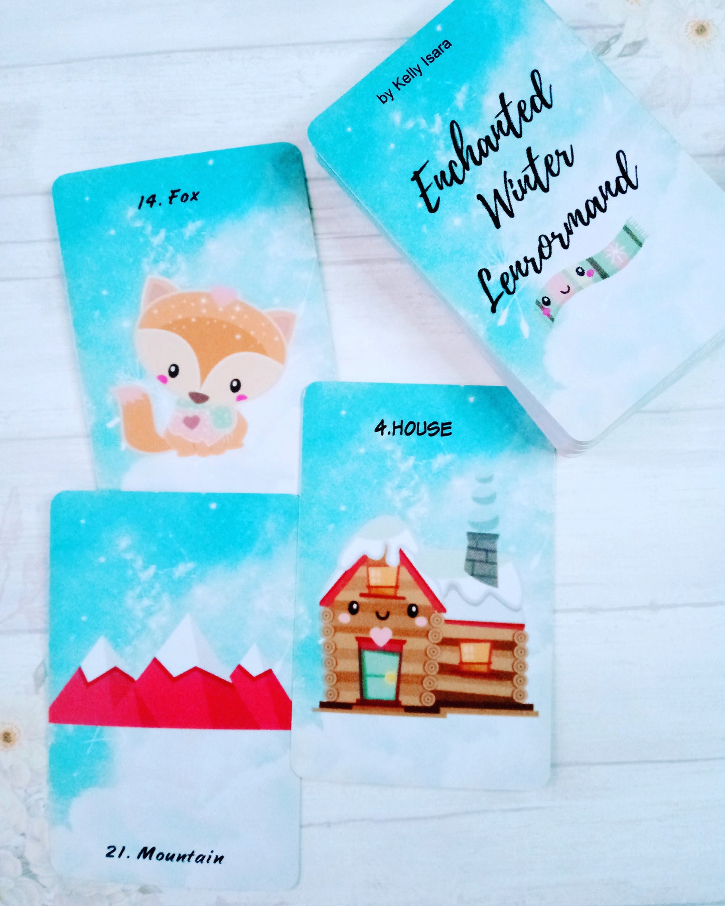 Enchanted Winter Lenormand deck