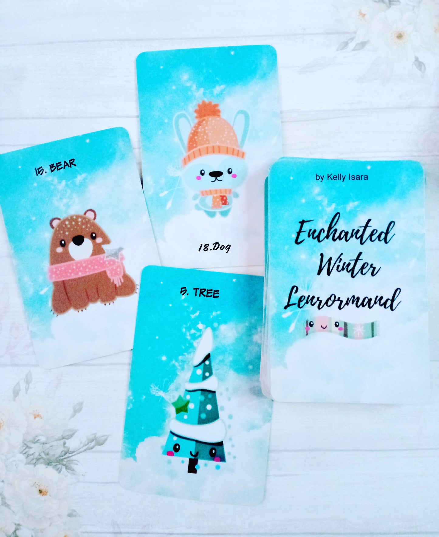 Enchanted Winter Lenormand deck