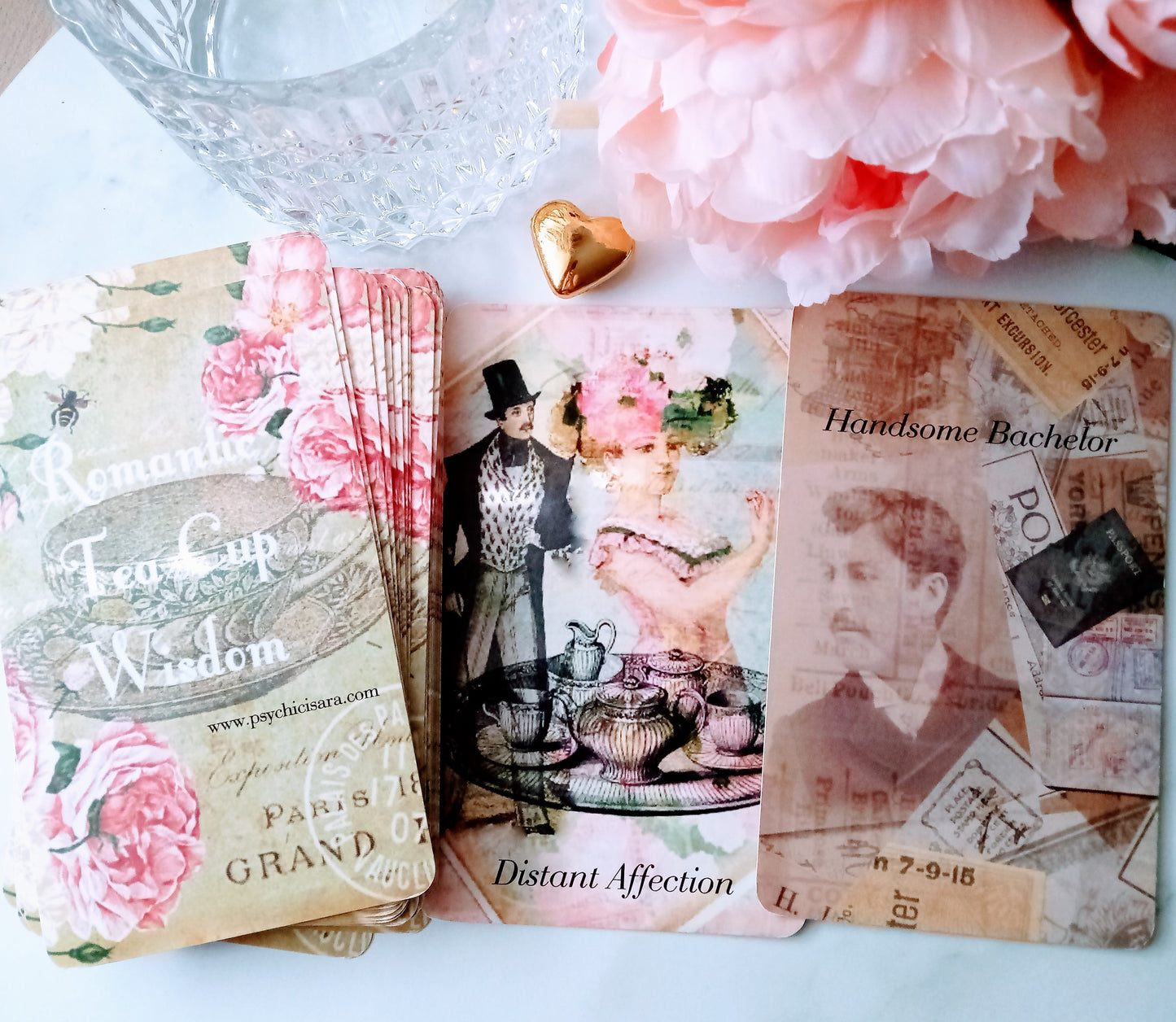 Romantic Teacup Wisdom Oracle