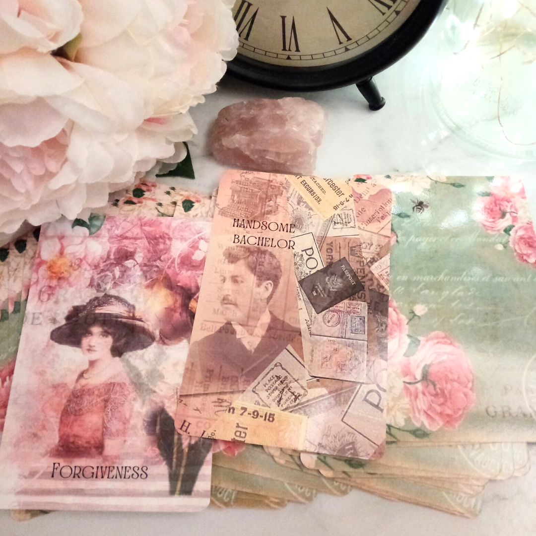 Vintage Romance Lovers reading