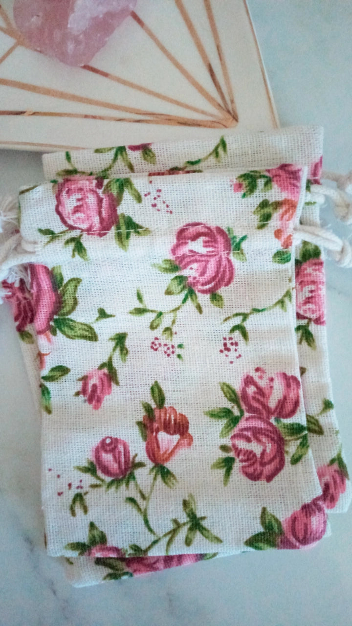 Tarot Oracle Bags Floral Vintage