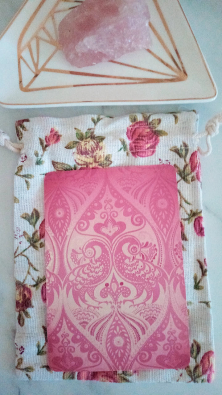 Tarot Oracle Bags Floral Vintage