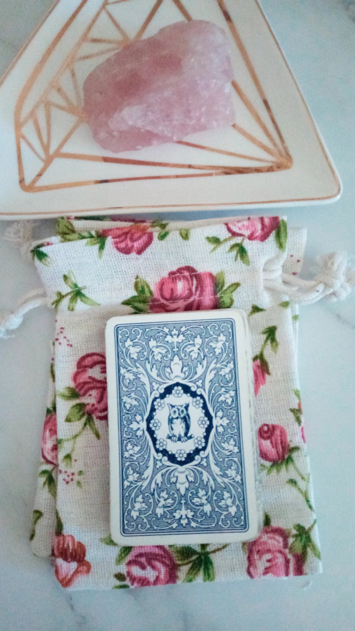 Tarot Oracle Bags Floral Vintage