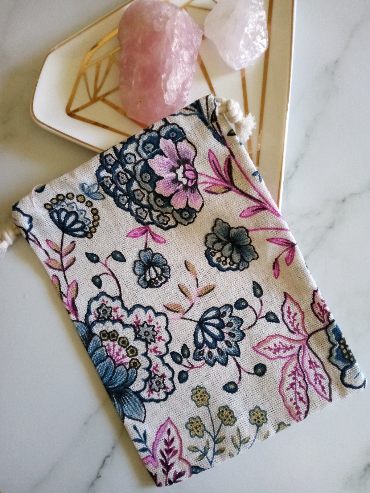 Tarot Oracle Bags Floral Vintage