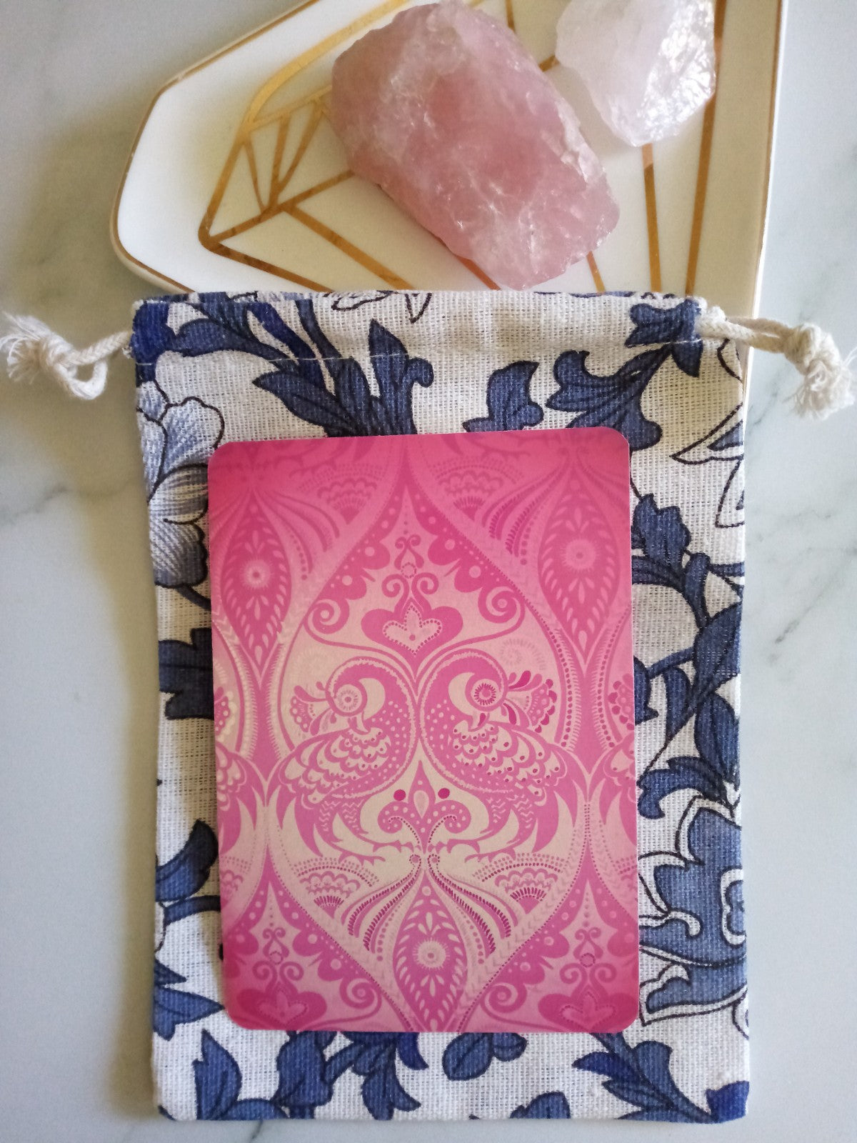 Tarot Oracle Bags Floral Vintage