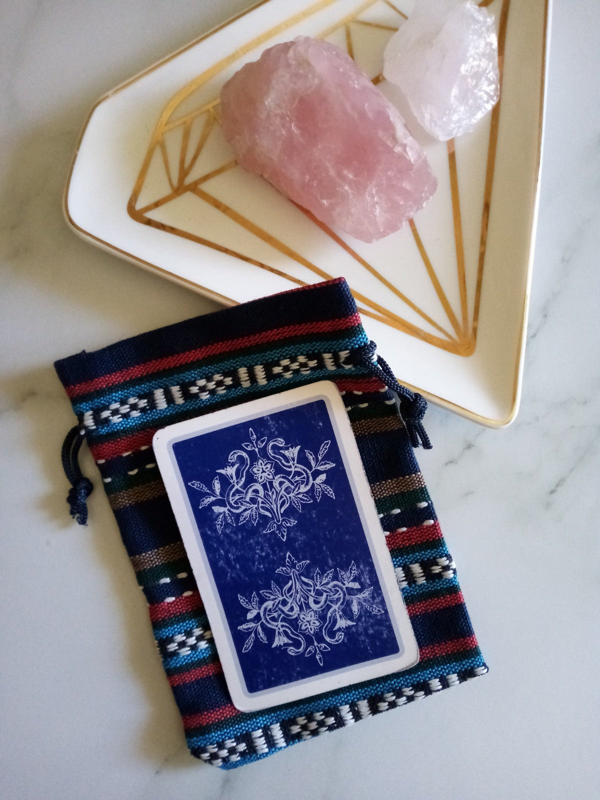 Tarot Oracle Bags Floral Vintage