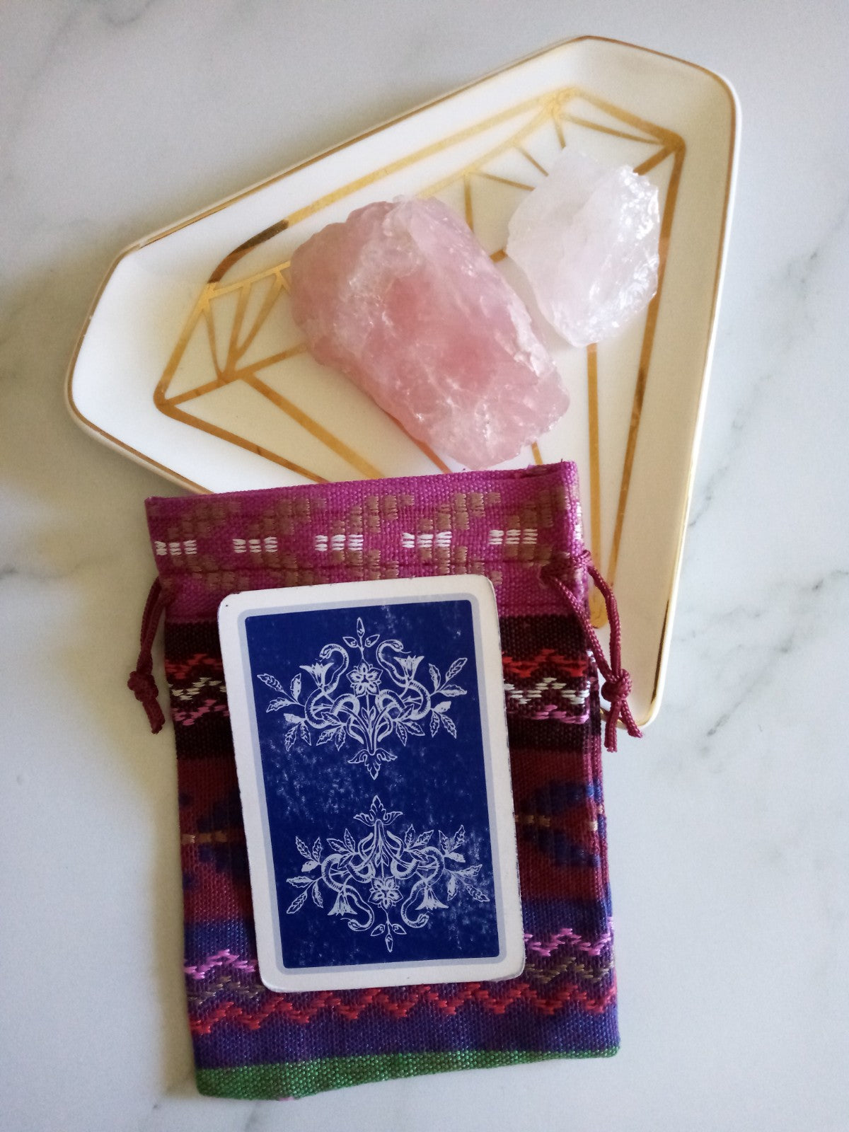 Tarot Oracle Bags Floral Vintage