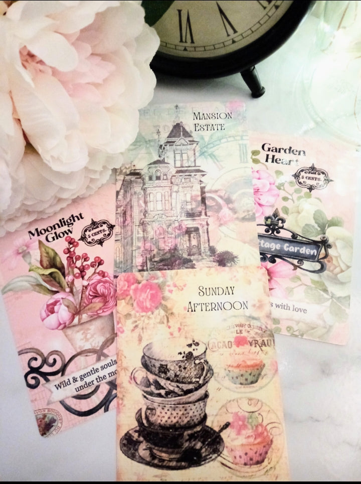 Vintage Romance Lovers reading