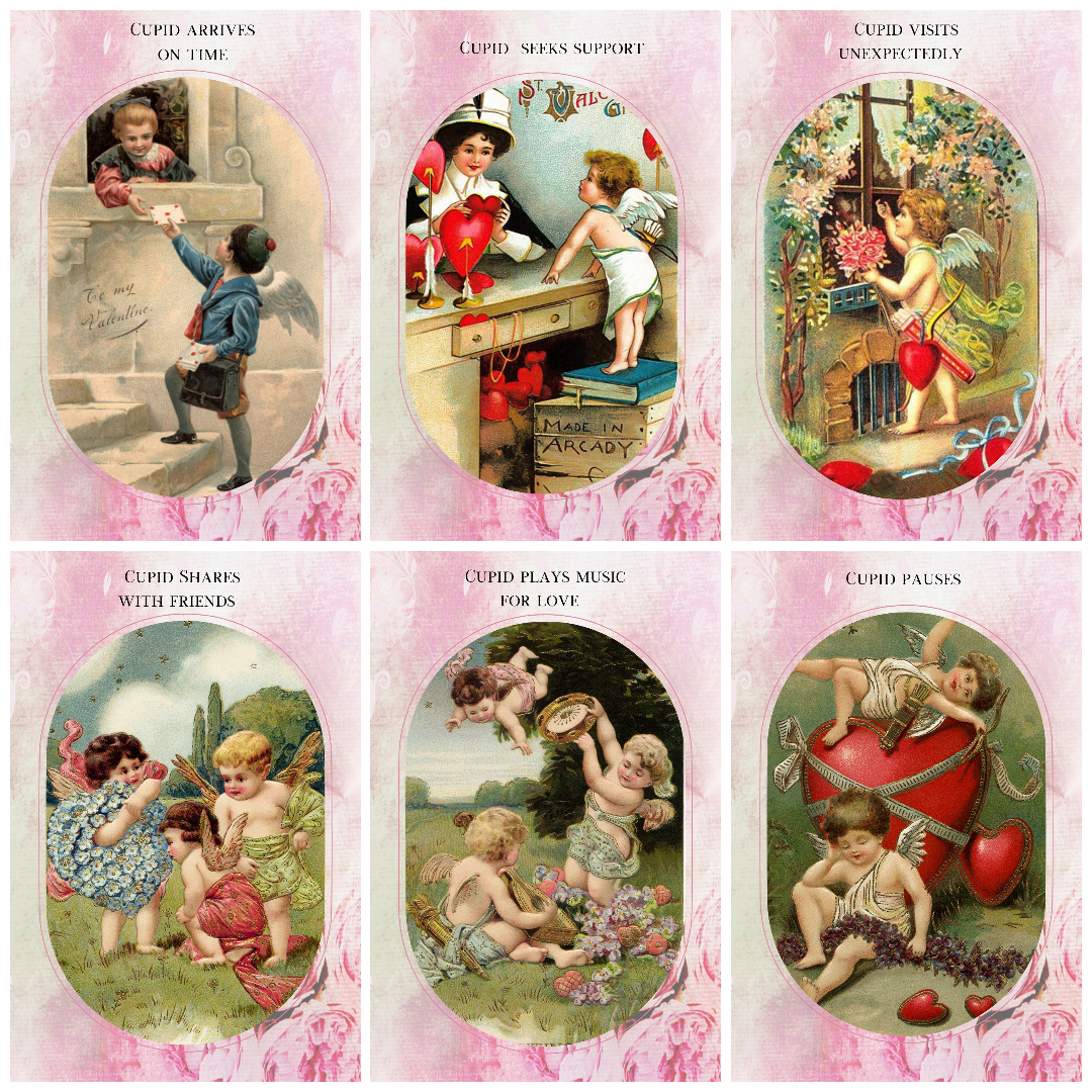 Cupid Sweetheart Renaissance Oracle Deck