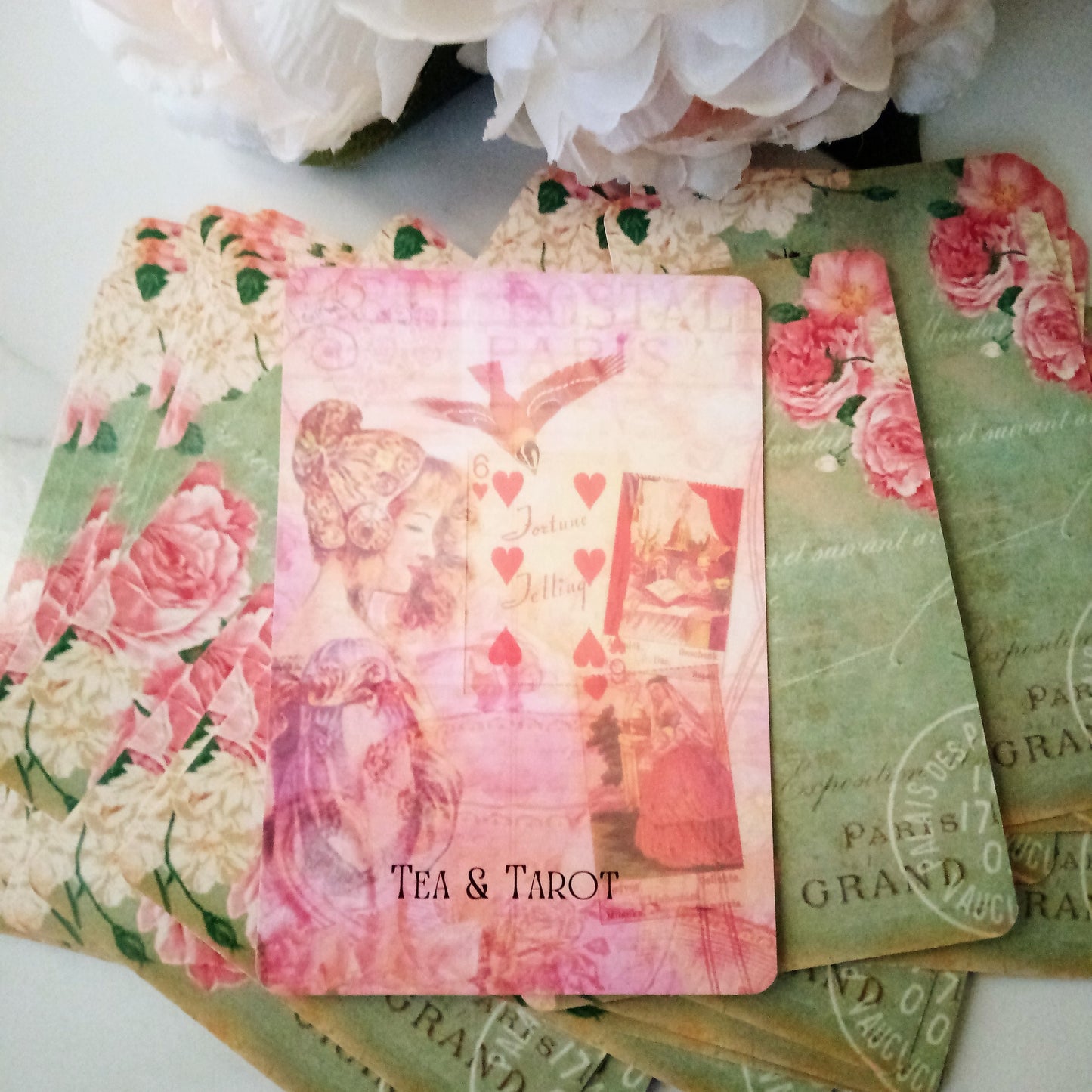 Romantic Teacup Wisdom Oracle