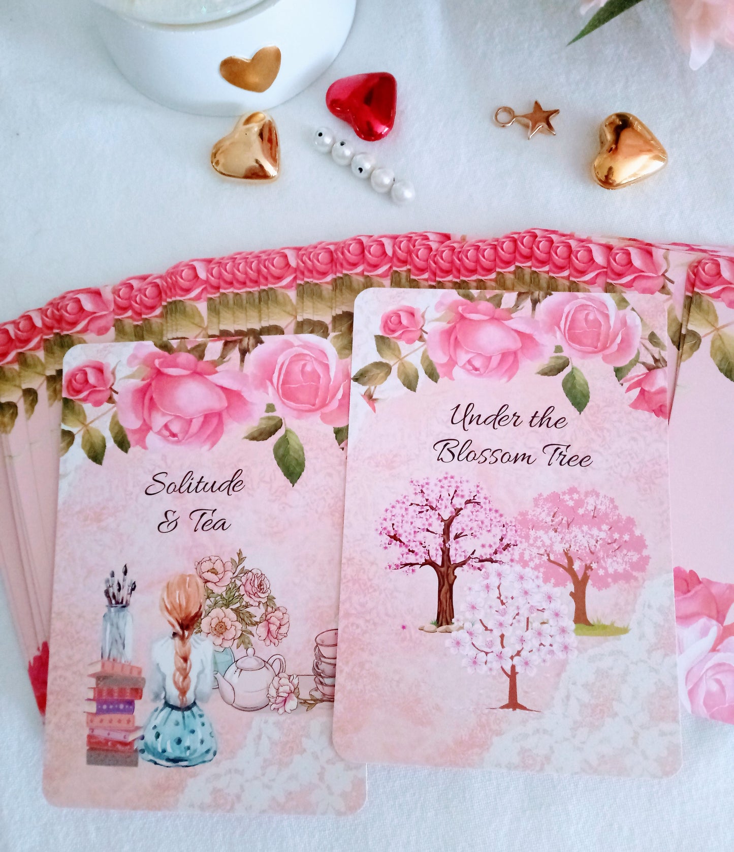 Rose Cottage Garden Teaparty Oracle