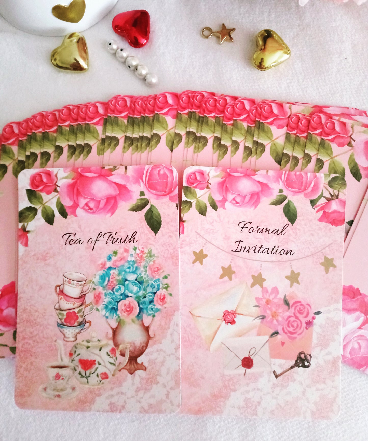 Rose Cottage Garden Teaparty Oracle