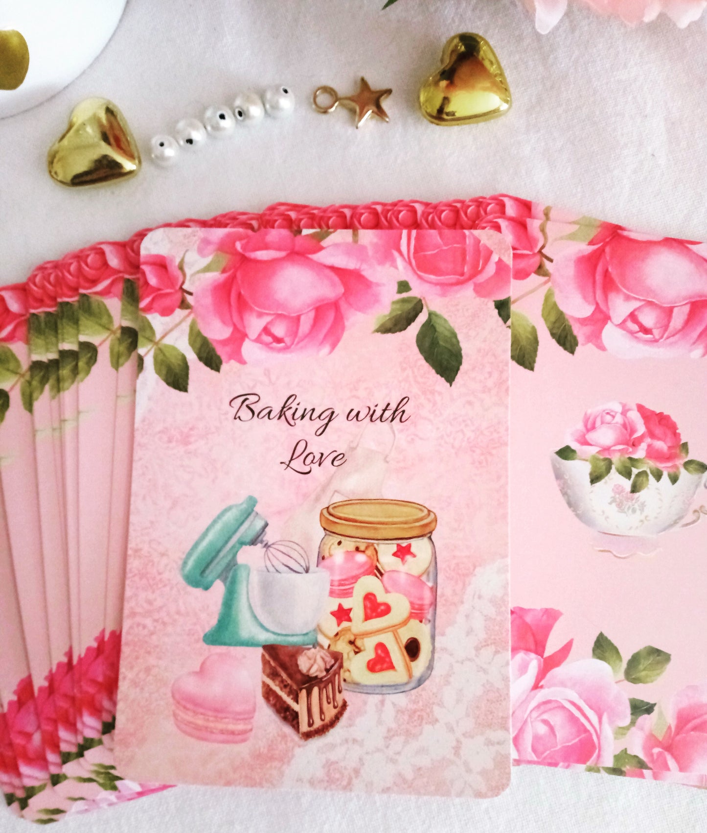 Rose Cottage Garden Teaparty Oracle