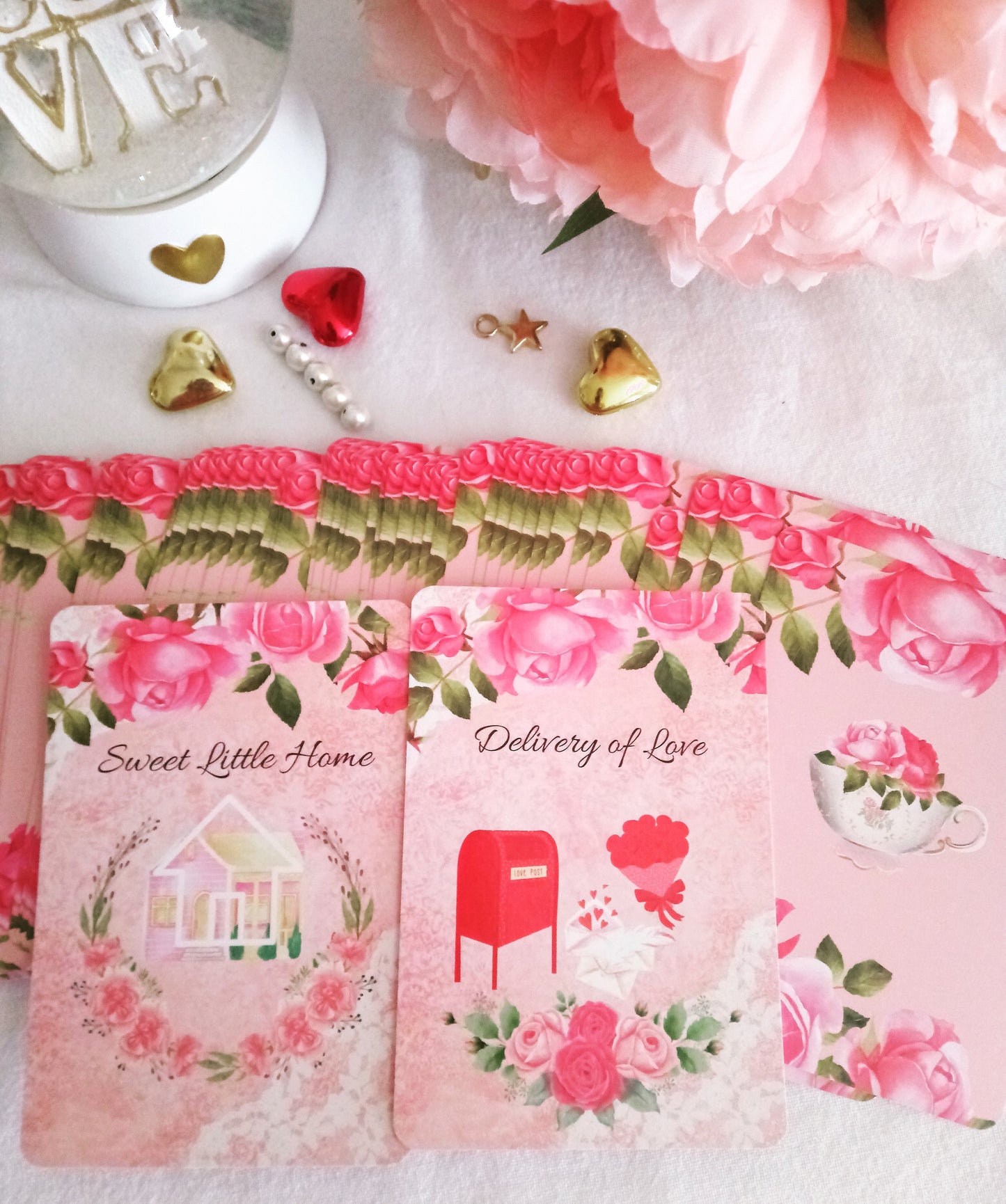 Rose Cottage Garden Teaparty Oracle