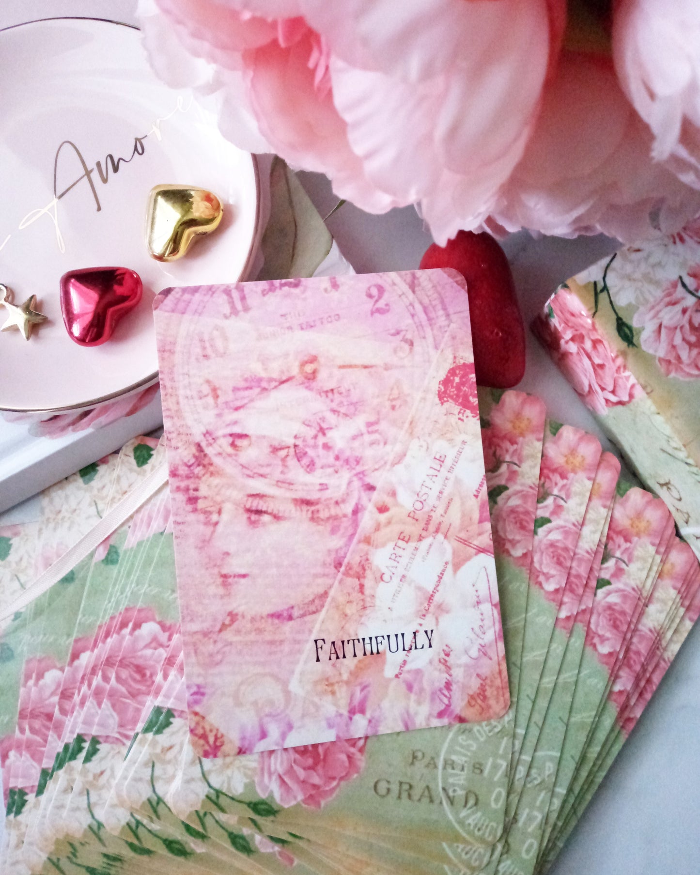 Romantic Teacup Wisdom Oracle