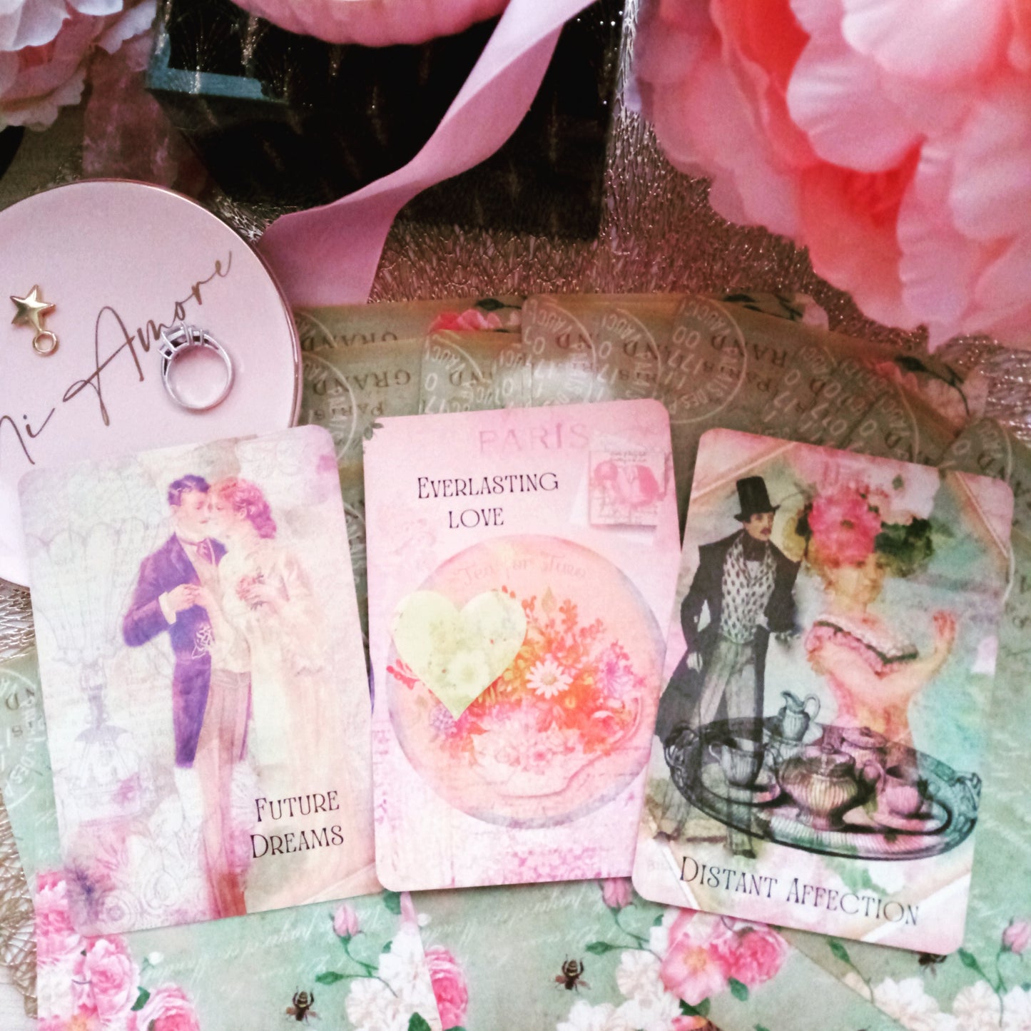 Romantic Teacup Wisdom Oracle