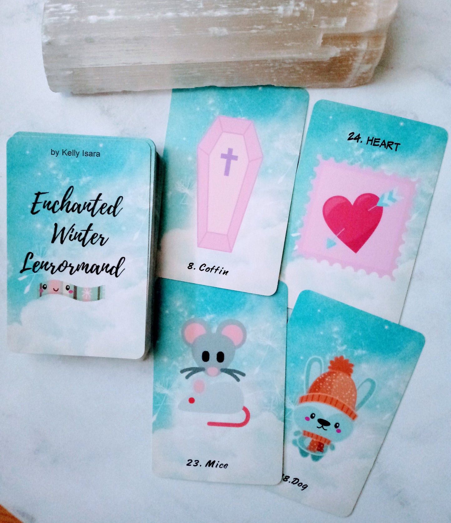 Enchanted Winter Lenormand deck