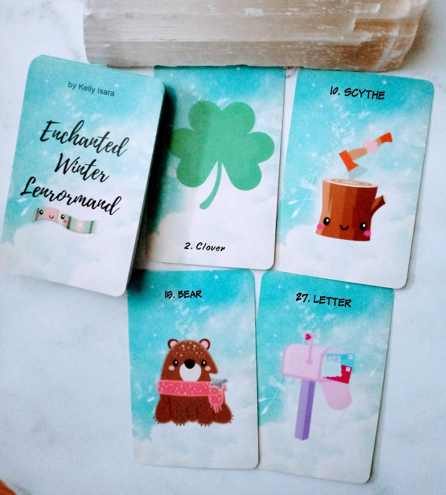Enchanted Winter Lenormand deck