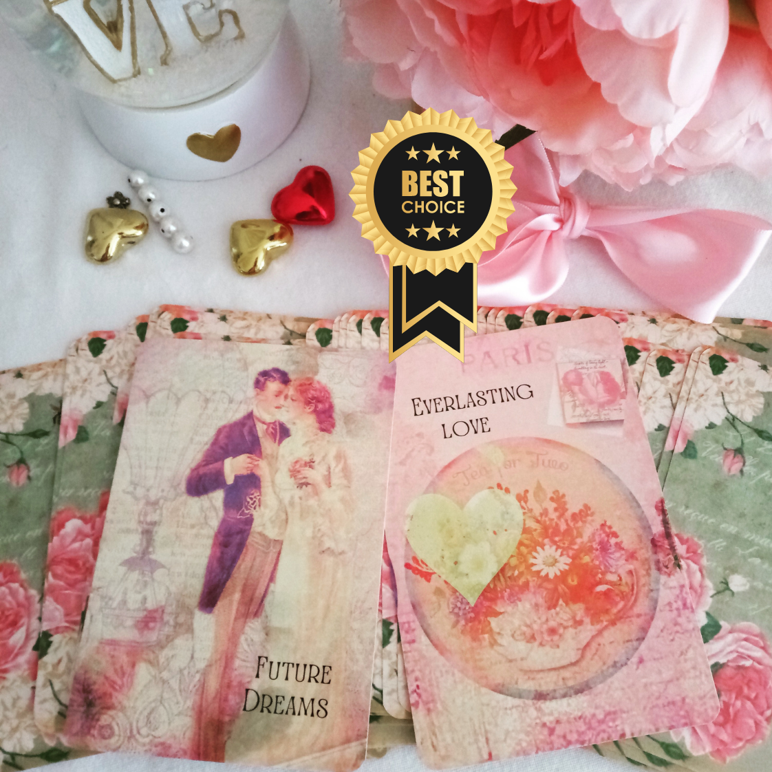 Romantic Teacup Wisdom Oracle