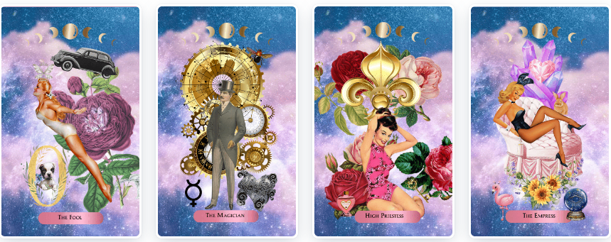 Wanderlust MoonSeeker Tarot ~ Cosmic Edition