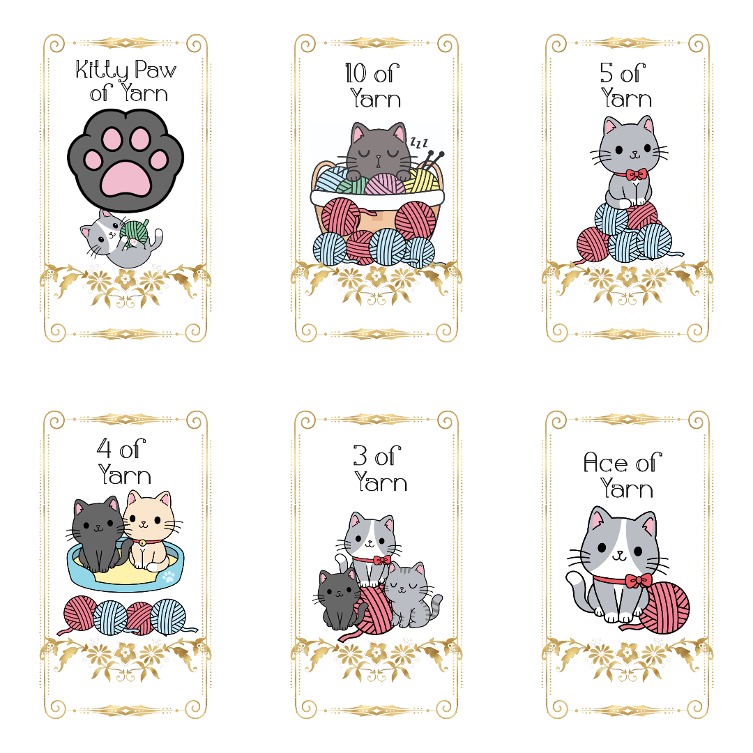 Sweet Mystic Kitty Tarot