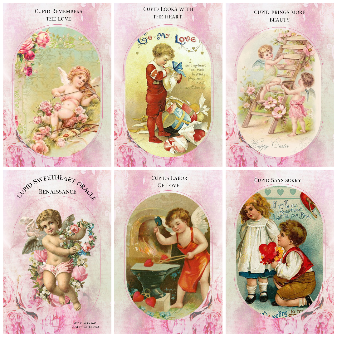 Cupid Sweetheart Renaissance Oracle Deck