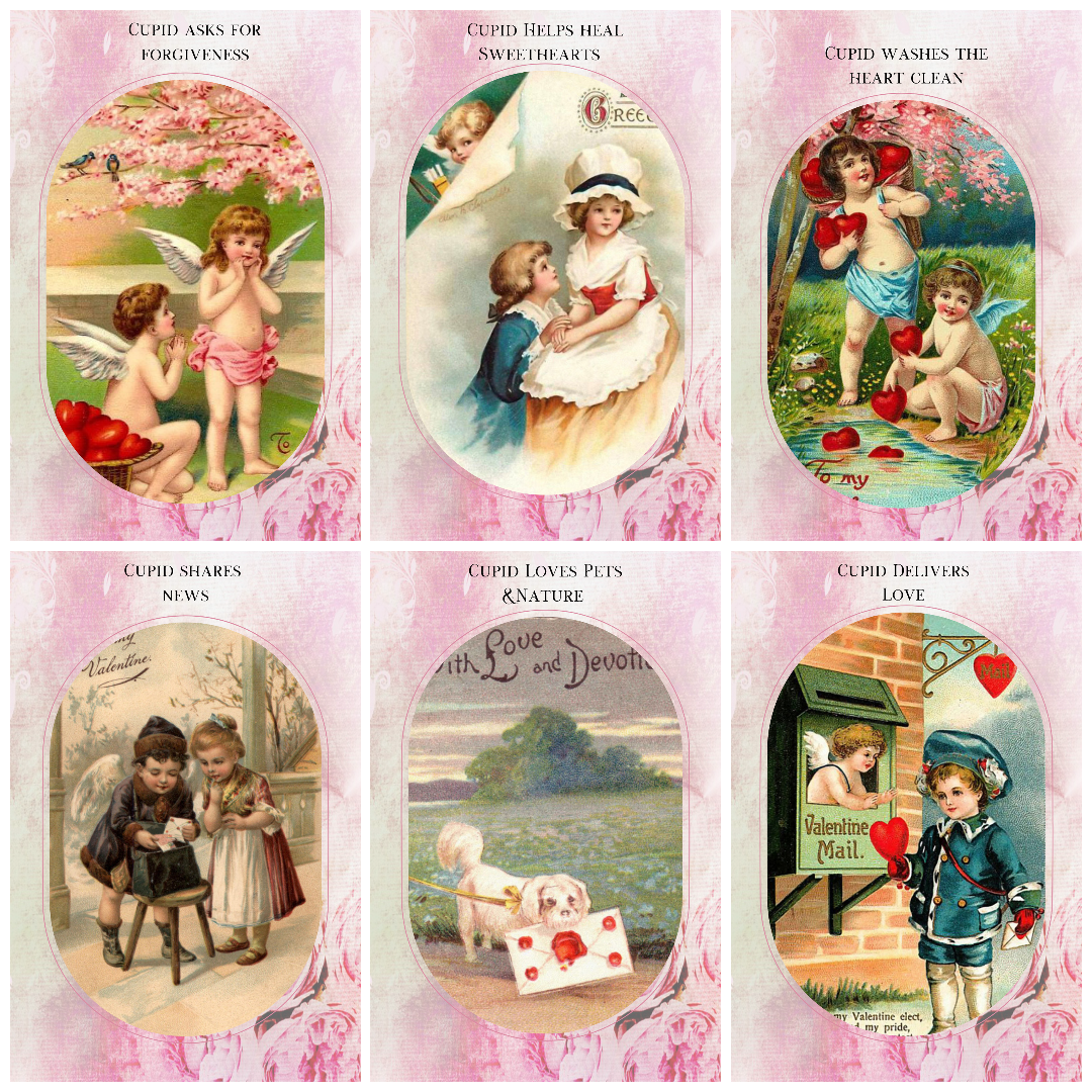 Cupid Sweetheart Renaissance Oracle Deck