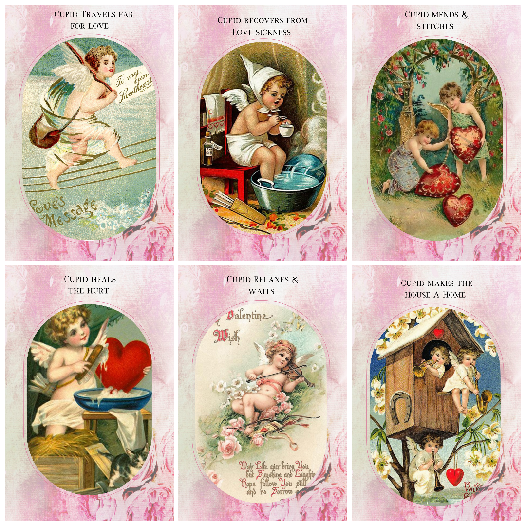 Cupid Sweetheart Renaissance Oracle Deck